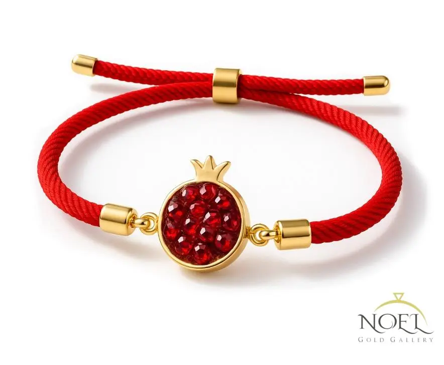 دستبند طلا برای شب یلدا - کاماپرس