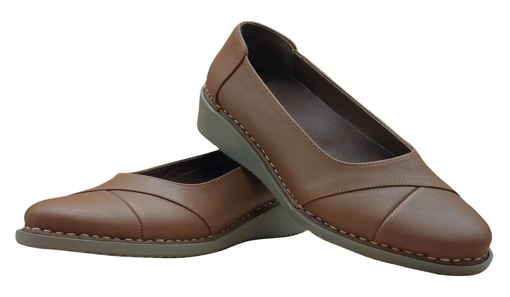 خرید کفش چرم زنانه - کاماپرس