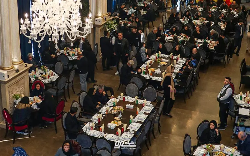 برگزاری مراسم در رستوران ارکیده سعادتآباد- کاماپرس