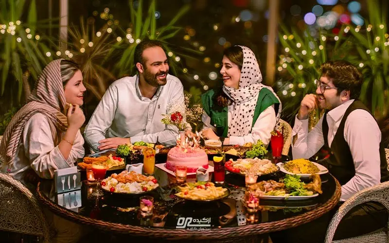 رستوران کافه ارکیده کاماپرس