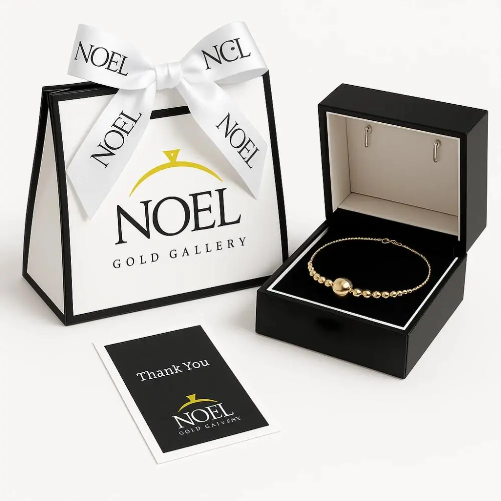 دستبند طلا بامبو- کاماپرس