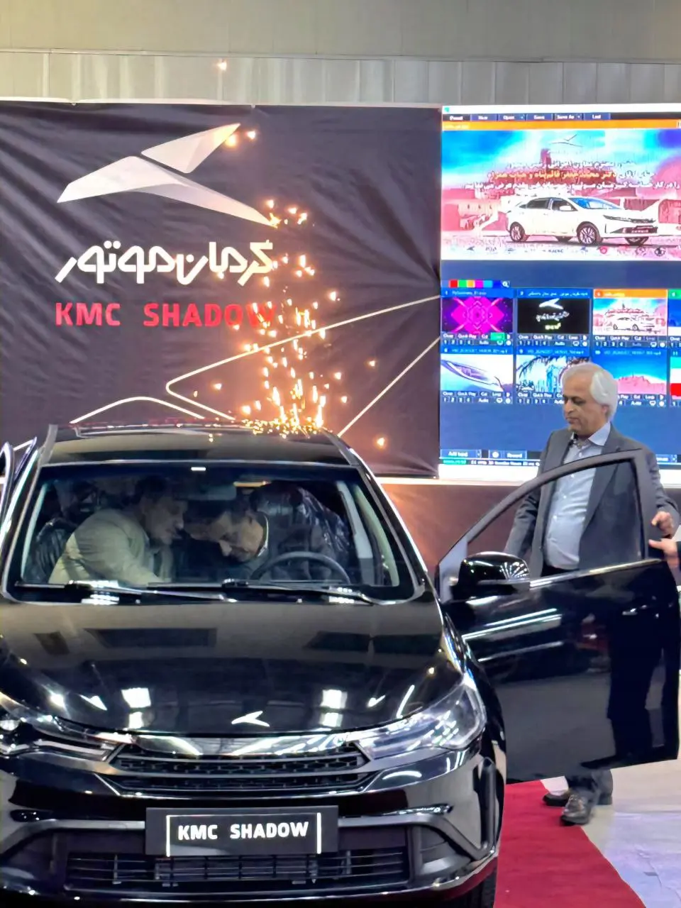 هاچ‌بک ملی «کی‌ام‌سی شدو» رونمایی شد- کاماپرس3