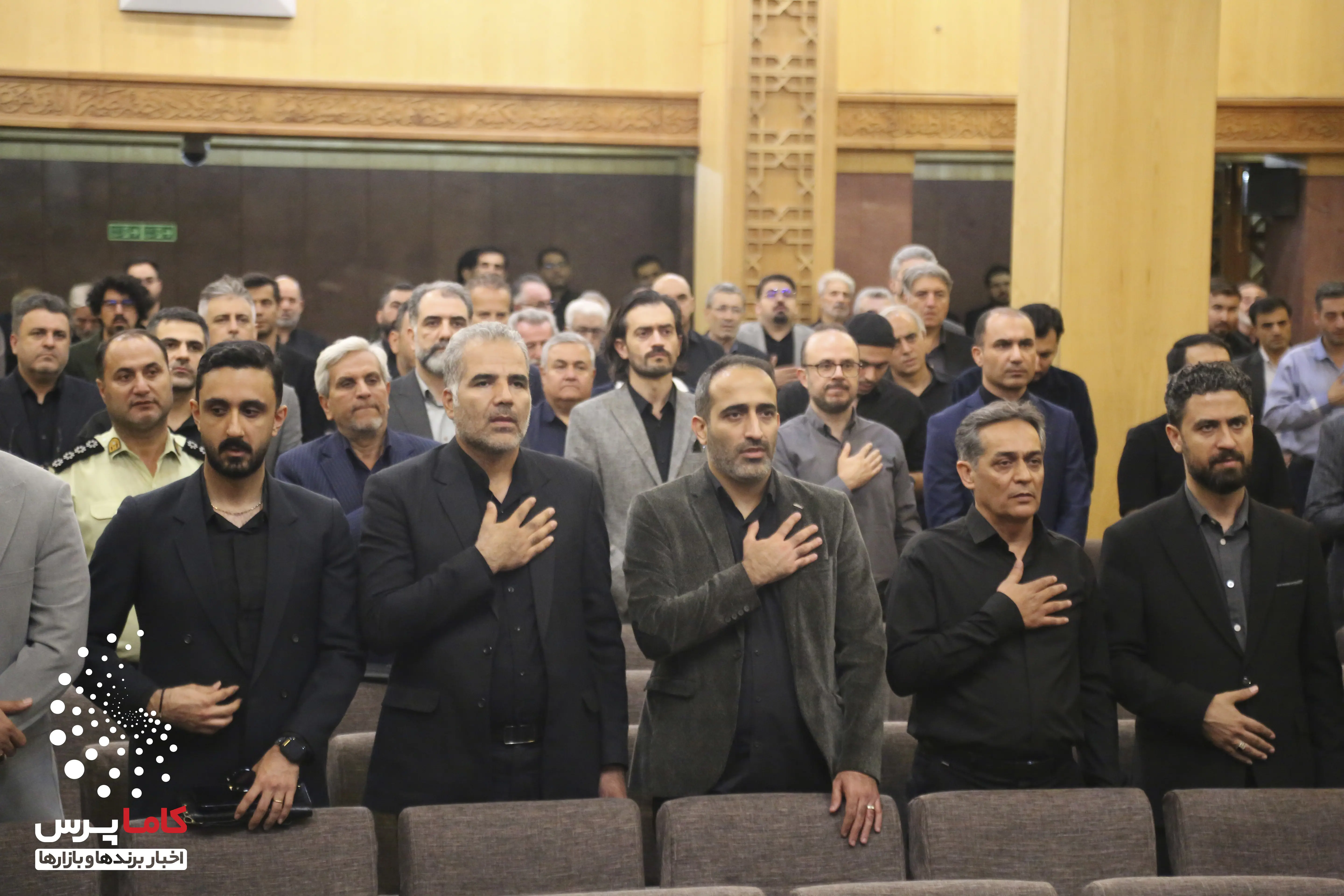 مراسم ختم مادر مهرداد فاخر