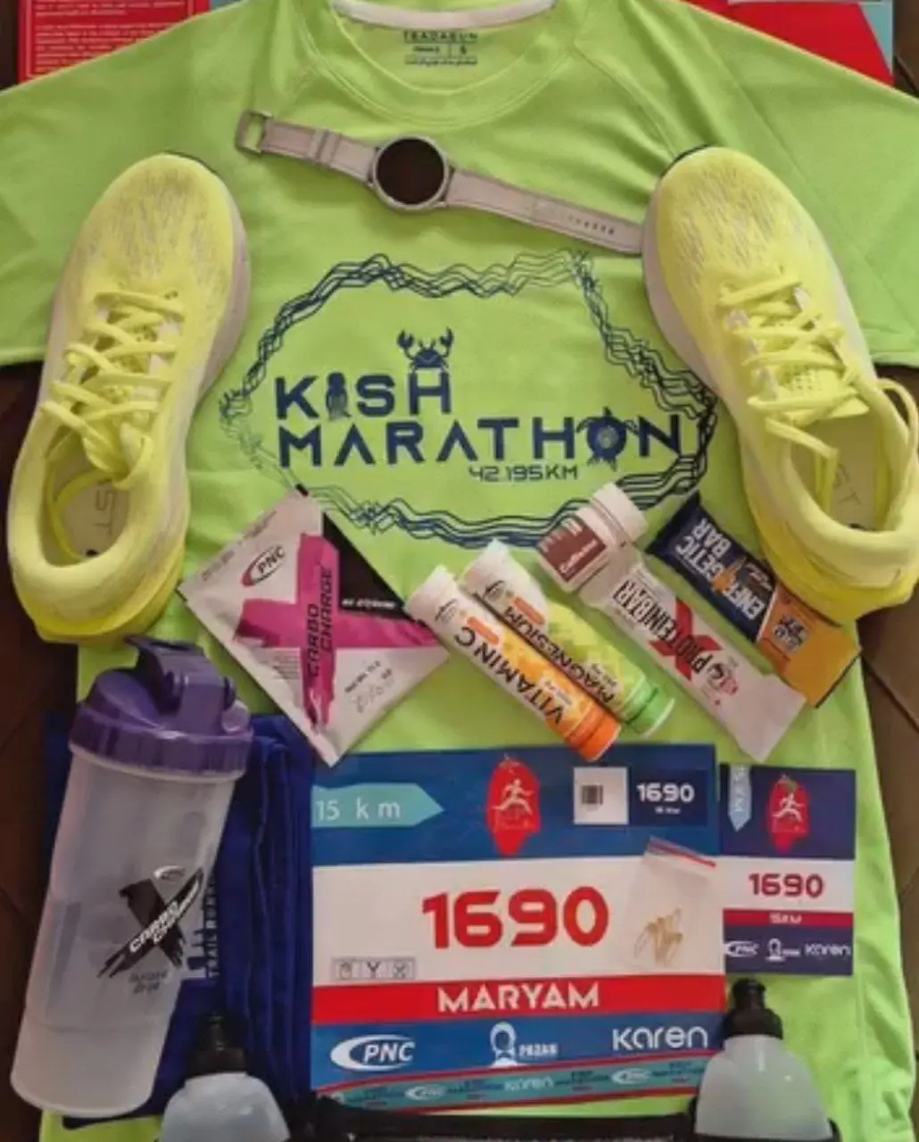 بسته حمایتی کارن در ماراتن کیش- کاماپرس