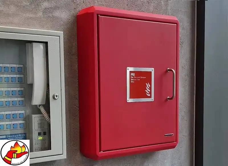 جعبه آتش نشانی در ساختمان- کاماپرس