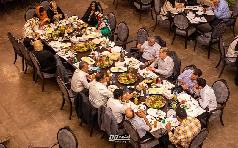 رستوران ارکیده - کاماپرس