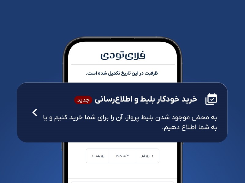 خرید بلیط هواپیما - کاماپرس