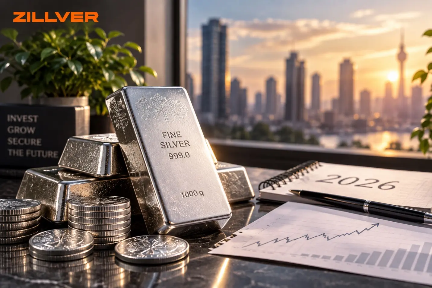 قیمت نقره در سال ۲۰۲۶؛ - کاماپرس