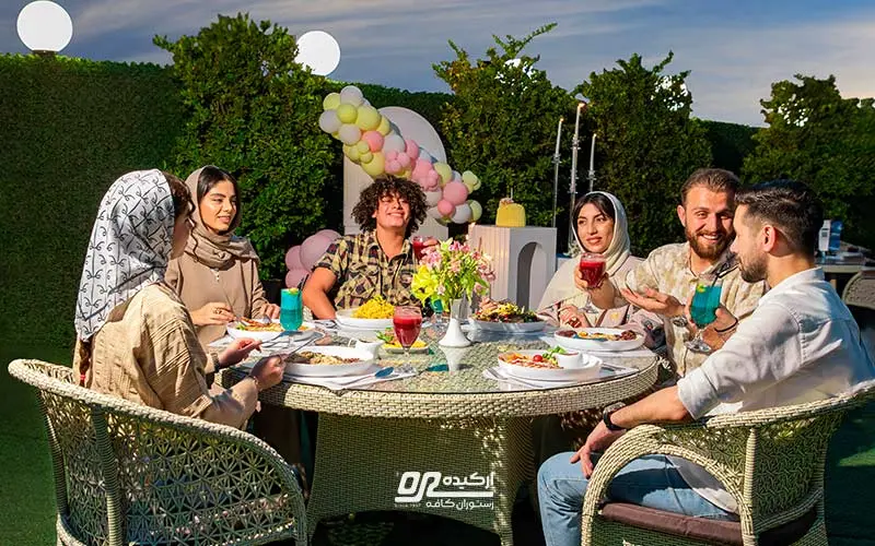 رستوران کافه ارکیده - کاماپرس