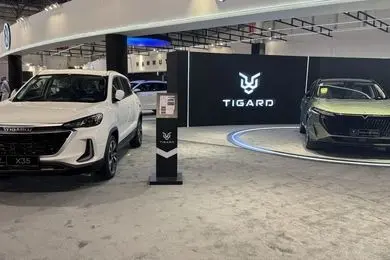 نخستین حضور تیگارد موتور در نمایشگاه خودرو مشهد