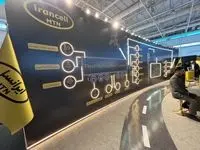 ایرانسل با خودروی متصل در نمایشگاه لجستیک 