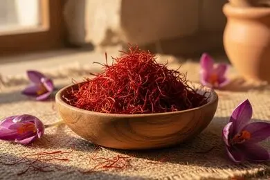  حال و هوای روز زعفران در قهوه رئیس 