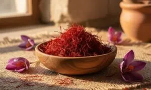  حال و هوای روز زعفران در قهوه رئیس 