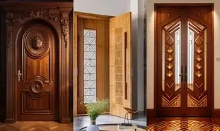 درب ‌های پلی ‌وود یا چوبی، کدام گزینه برای خانه شما بهتر است؟