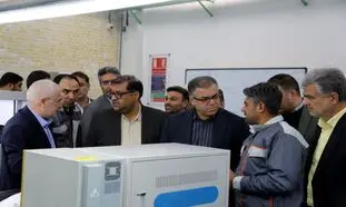 افتتاح خط تولید پکینگ باتری لیتیومی شرکت فناپ‌تک در دامغان