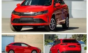 کی‌ام‌سی شدو، نخستین هاچ‌بک ملی کرمان موتور رونمایی شد