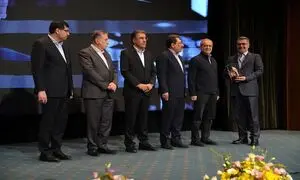 تجلیل از «انتخاب سرویس حامی» در مراسم روز ملی صنعت و معدن