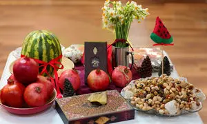 شب یلدا با محصولات هراز در ایران مال