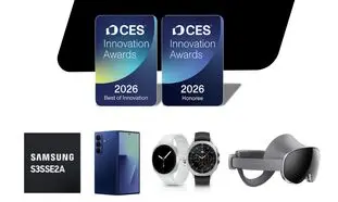 فناوری‌های جدید سامسونگ جوایز نوآوری CES 2026 را کسب کردند
