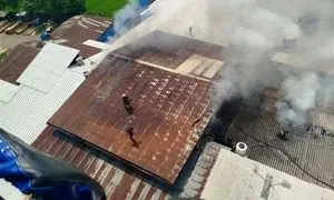 آتش به جان درین پودر کالین افتاد