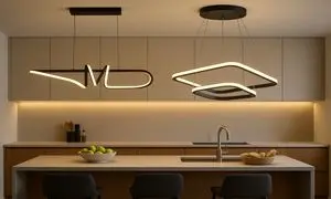 لوستر آویز آشپزخانه یا لاینر اپن؟ ترند سال کدام است؟