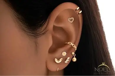 گوشواره مناسب استایل بهاری