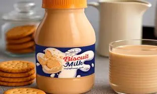 دامداران از محصول جدید خود با نام «شیر بیسکوییت» رونمایی کرد