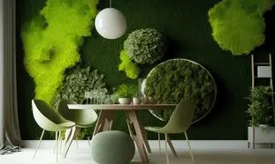 خزه‌ها در بحران کم‌آبی به کمک طراحان داخلی می‌آیند