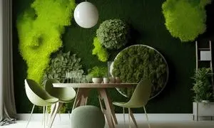 خزه‌ها در بحران کم‌آبی به کمک طراحان داخلی می‌آیند