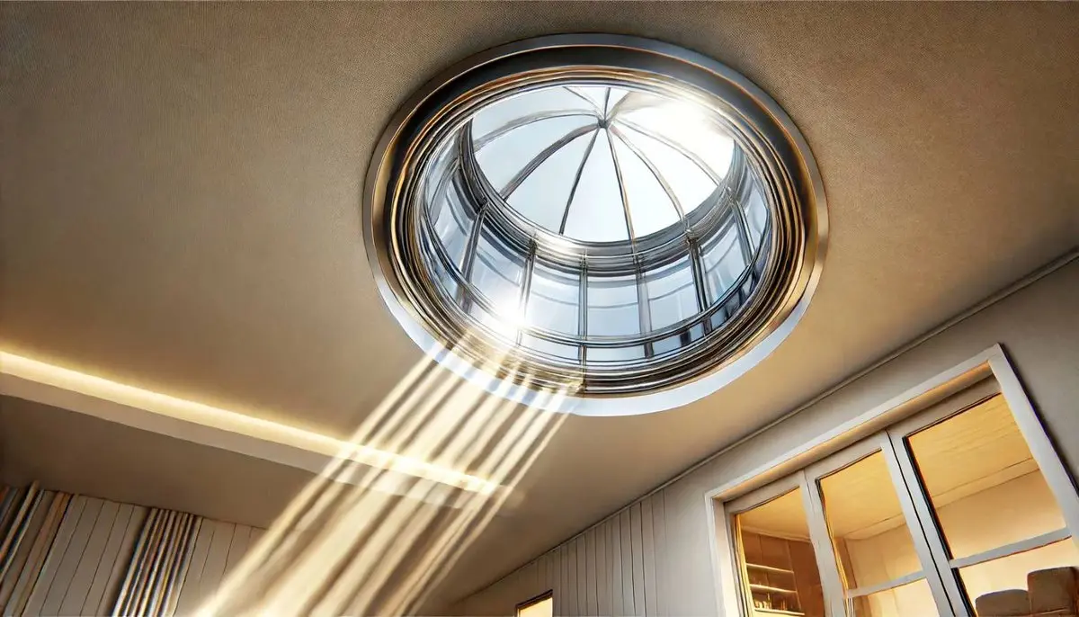 نورگیر حبابی مانع ورود پرندگان می‌شود