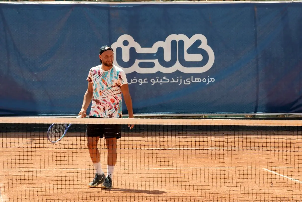 حمایت کالین از لیگ تنیس ایران با هدف ترویج تغذیه سالم