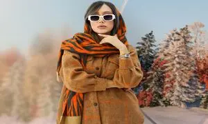 برای صورت کشیده شال بهتر است یا روسری؟ (راهنمای جامع)