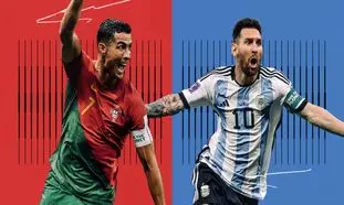 مقایسه جنجالی رونالدو و مسی در سال 2024