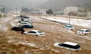 خشم مادر طبیعت در عمان / سیل مرگبار جان چند نفر را گرفت؟