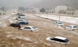 خشم مادر طبیعت در عمان / سیل مرگبار جان چند نفر را گرفت؟