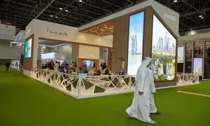 دهکده اختصاصی عربستان سعودی در نمایشگاه گردشگری دبی