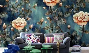 پارچه دیواری بهتر است یا کاغذ دیواری؟ + قیمت