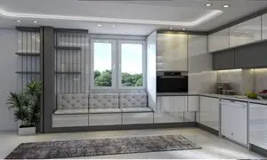 آشپزخانه خود را با کابینت های گلاس باکلاس کنید!