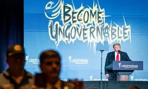 ترامپ فرار کرد + فیلم