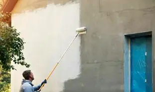 چگونه دیوار سیمانی را رنگ کنیم ؟ + هزینه