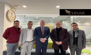 دیدار سفیر چک با رئیس هیئت مدیره آژانس ژیوار، آقای ناصح قادری