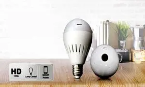 دوربین مداربسته لامپی بیسیم