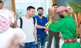 لیونل مسی به کمک عربستان شتافت
