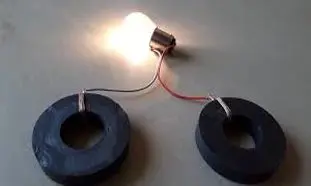 چگونه لامپ را با استفاده از آهن ربا روشن کنیم؟ (ویدیو)