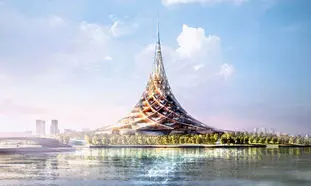 ارتفاع حیرت آور بلندترین برج جهان در ژاپن (ویدیو)