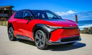 تویوتا bz4x مدل 2023؛ شاهکار خودروساز ژاپنی رونمایی شد (ویدیو)
