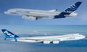 صدای کدام هواپیمای مسافربری بلندتر است؟ ایرباس A380 یا بوئینگ 747؟ (ویدیو)