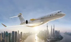 فرود سنگین هواپیمای غول پیکر کانادایی (ویدیو)