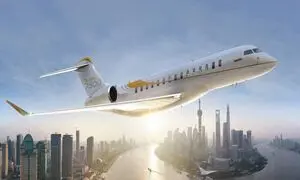 فرود سنگین هواپیمای غول پیکر کانادایی (ویدیو)