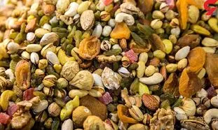 متوسط قیمتی برخی از اقلام آجیل شب یلدا